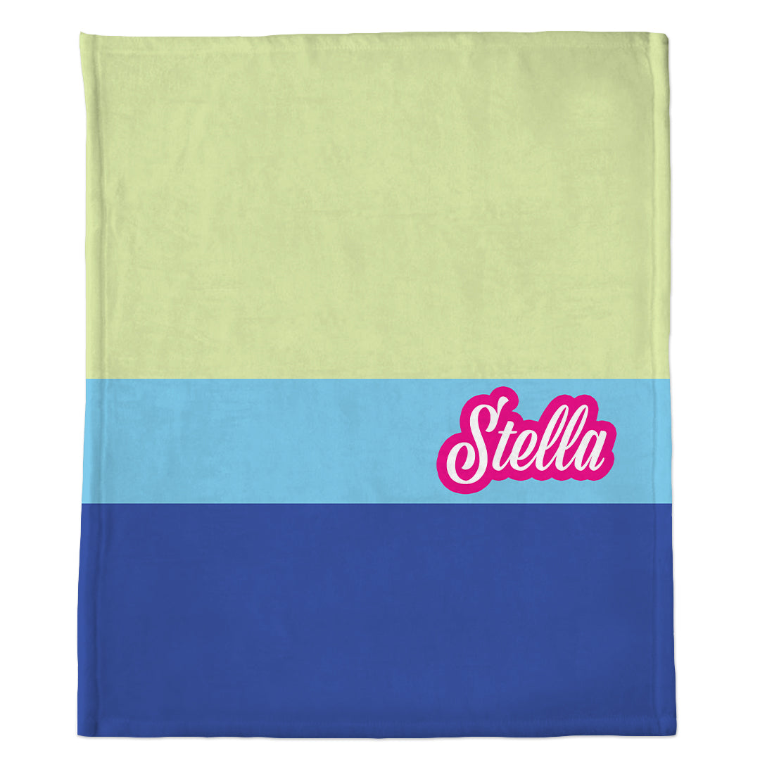Color Block Blanket